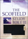 KJV Scofield Study Bible III, Black Duradera Leather with Zipper